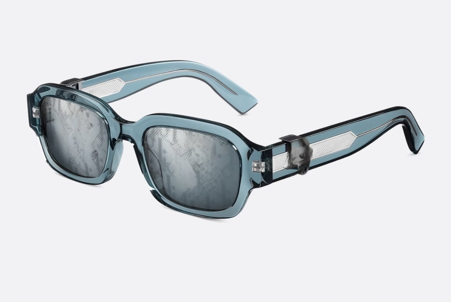 Blue Translucent Glasses