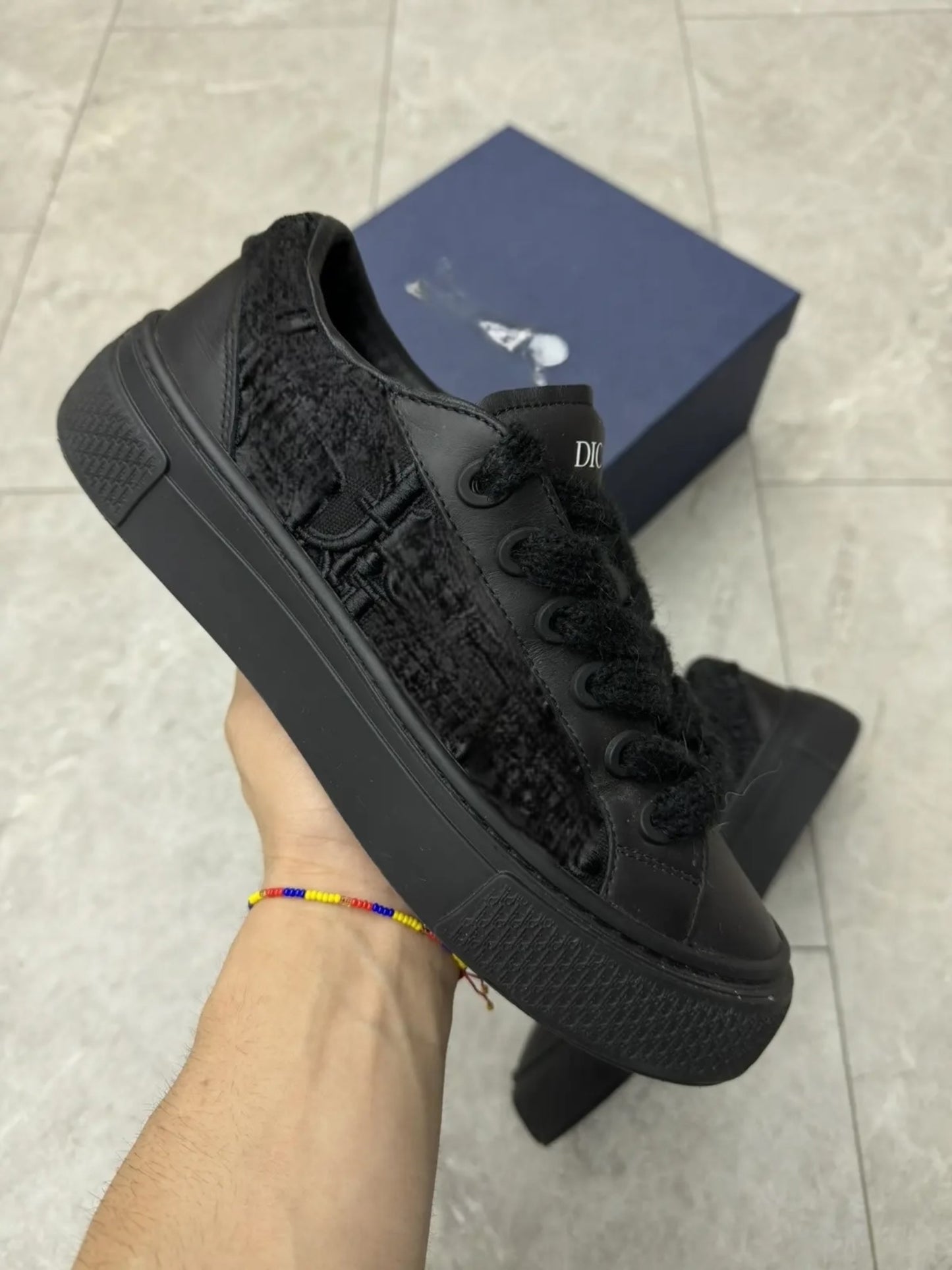 Designer Black Low Shoes