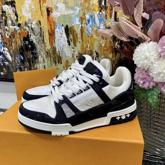 Designer Black Trainers