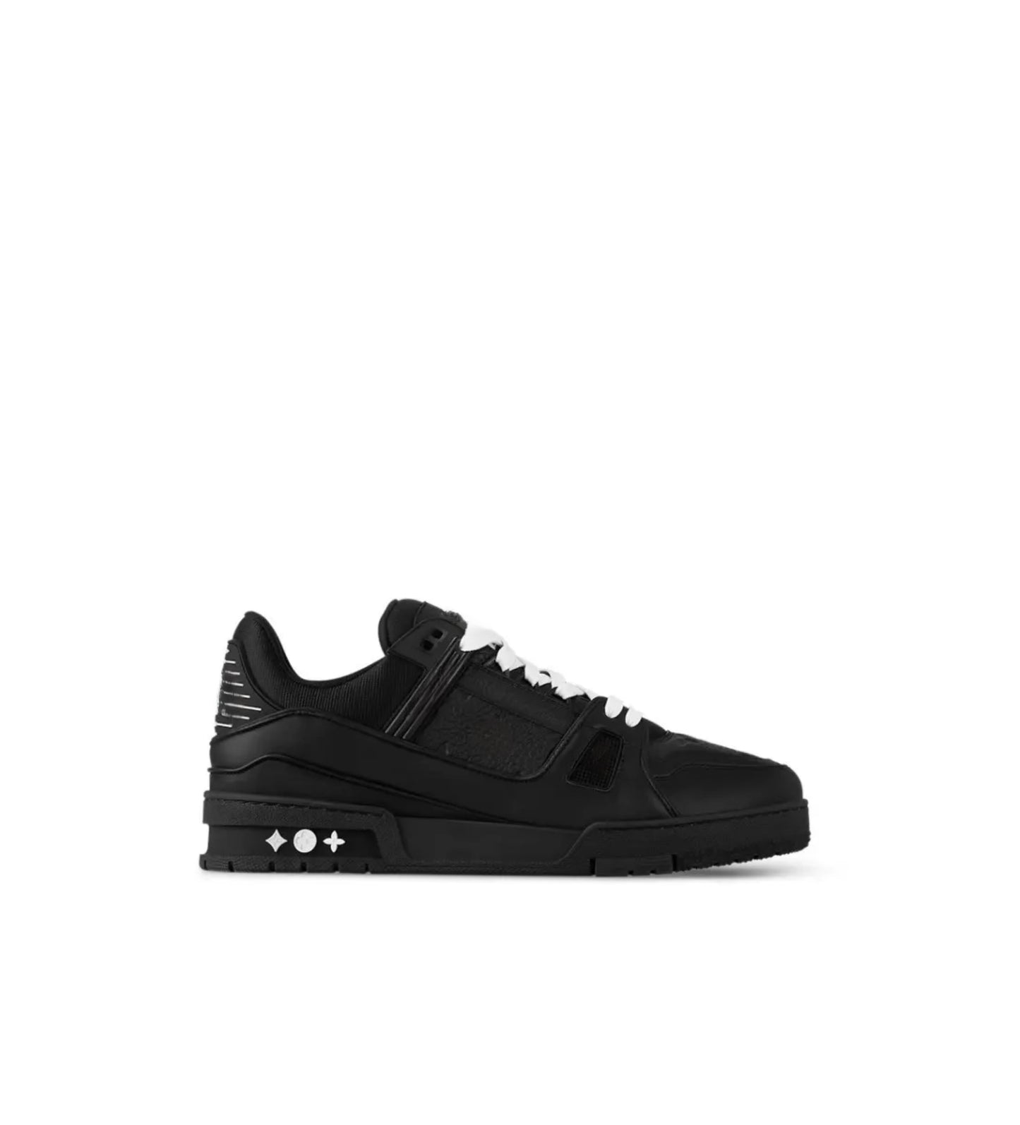 Designer Black/White Low Shoes
