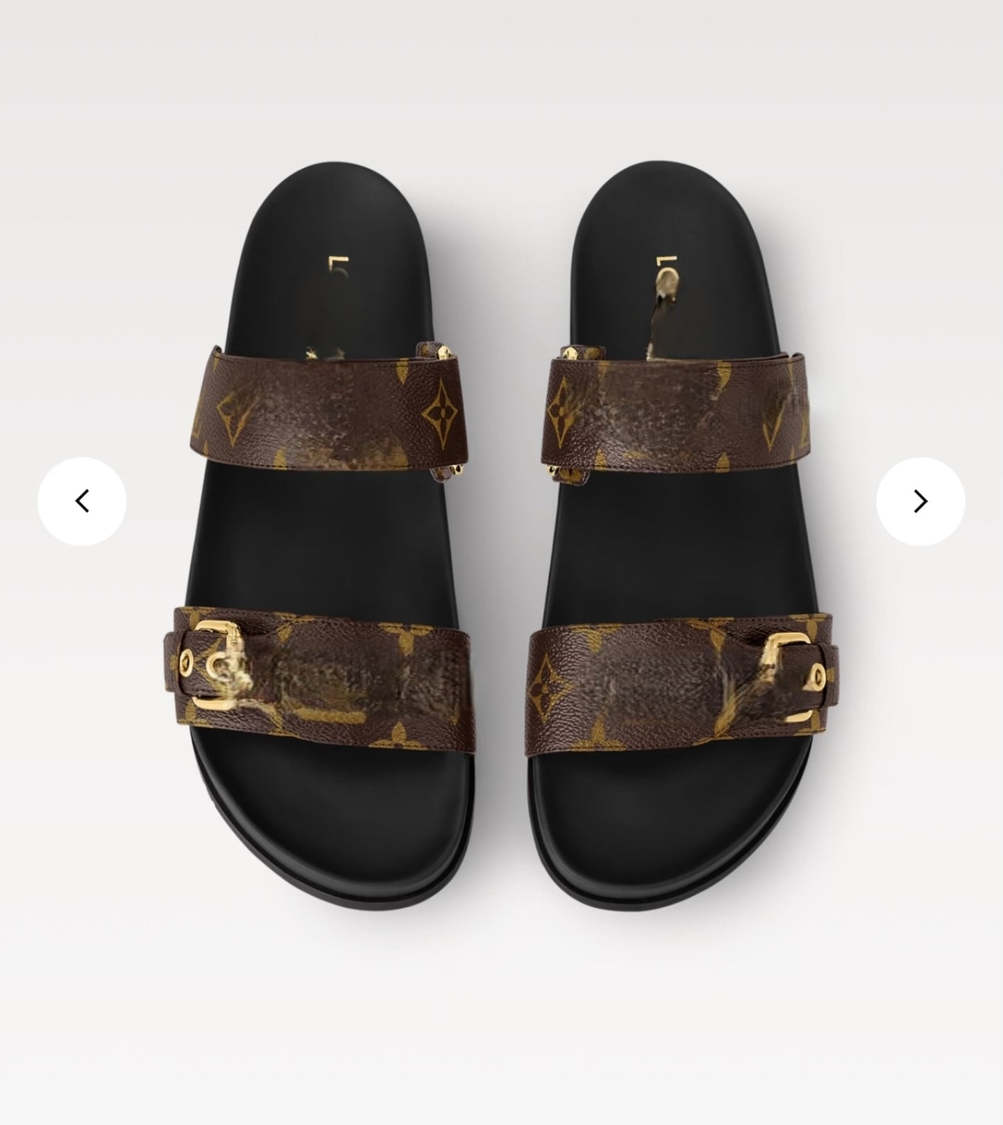 Girls Two-Strap Slides